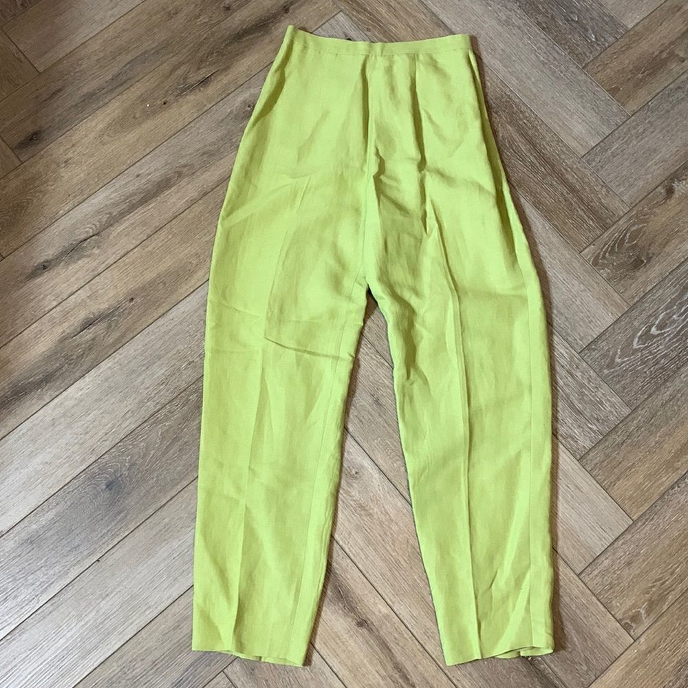 Ann Taylor Petites Green Trousers